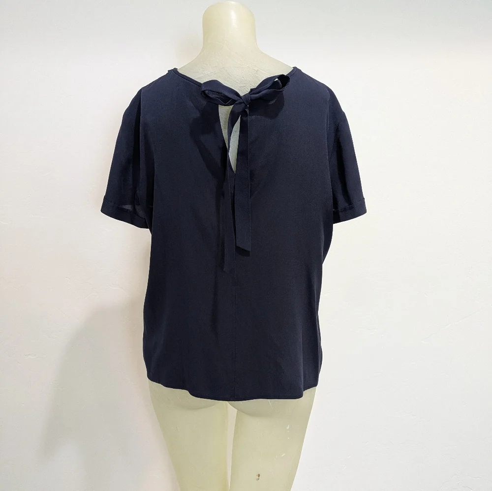 Brooks Brothers Navy Blue Women's Top Size 14